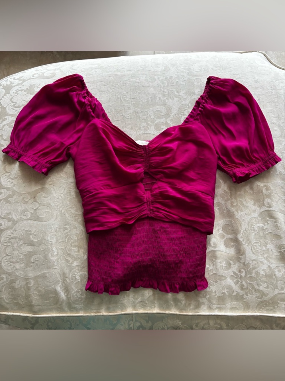 Ramy Brook Fuchsia Blouse